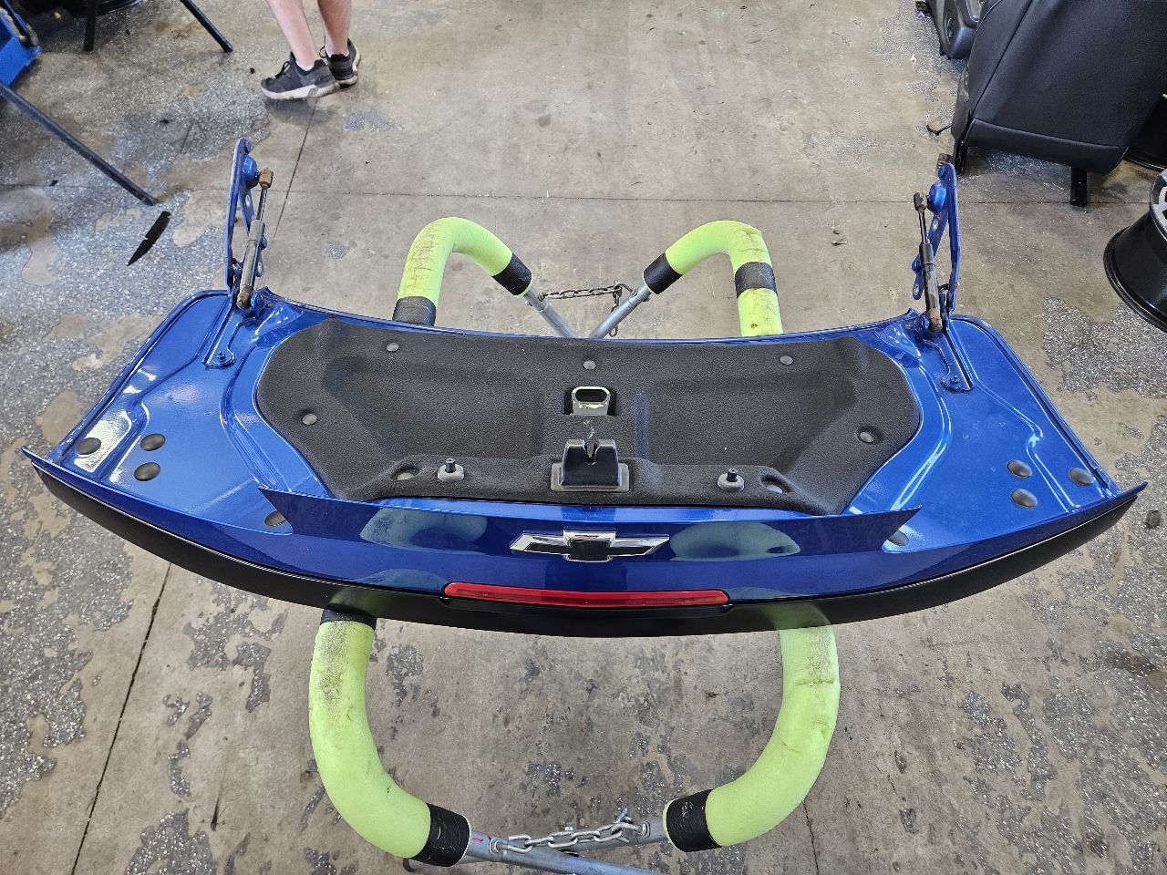 2018 CAMARO DECKLID W/1LE SPOILER BLUE SMALLDENT 29771 - image 18