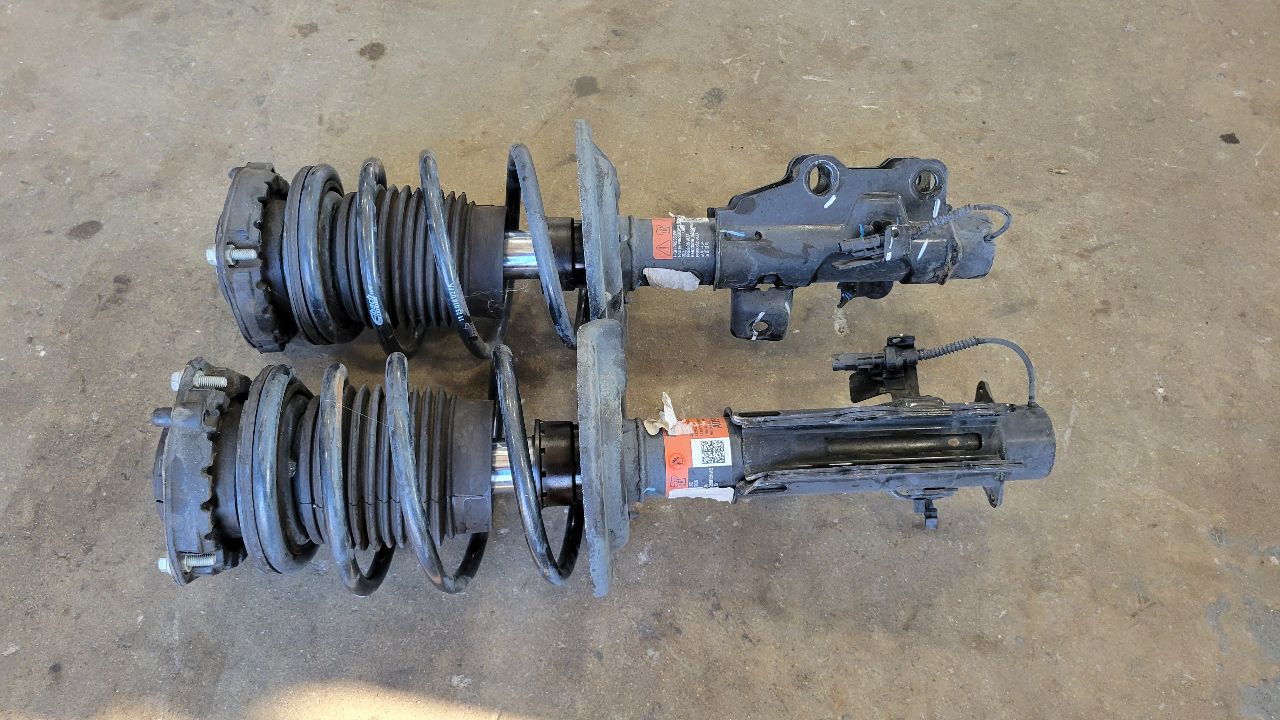 2018 CAMARO FRONT STRUTS PAIR EIBACH SPRINGS 32K 29890 - image 2