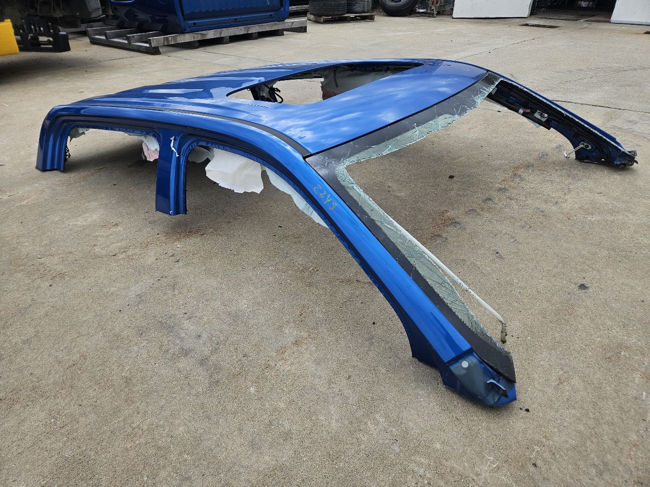 2023 SIERRA150 ROOF CUT BARE CREW CAB BLUE GLT 30009 - image 2