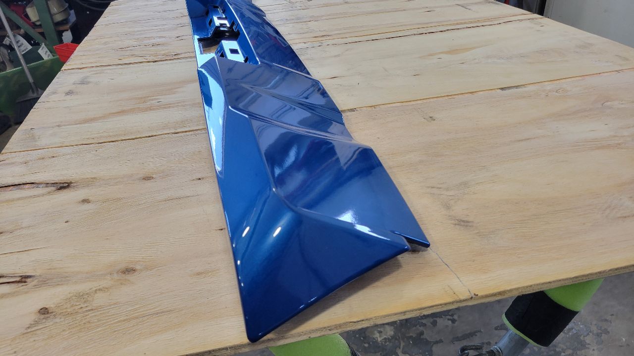 2023 SIERRA150 REAR SPOILER BARE NO LIGHT BLUE GLT 30031 - image 5