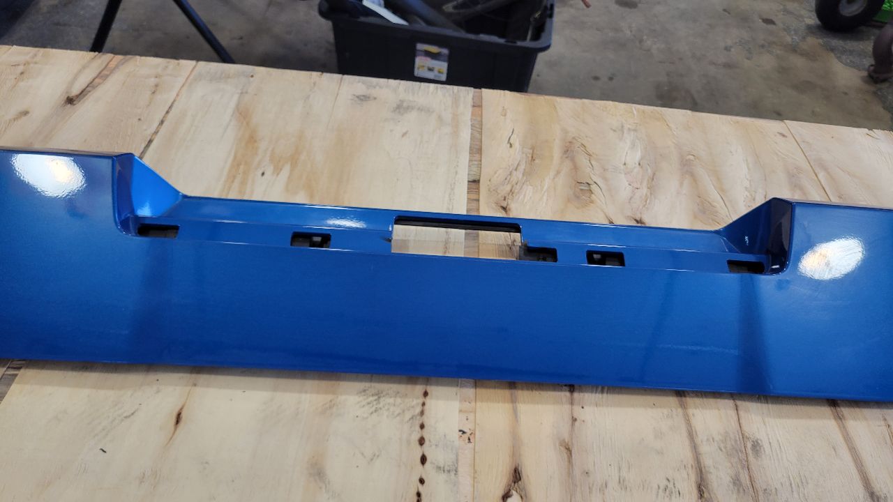 2023 SIERRA150 REAR SPOILER BARE NO LIGHT BLUE GLT 30031 - image 9