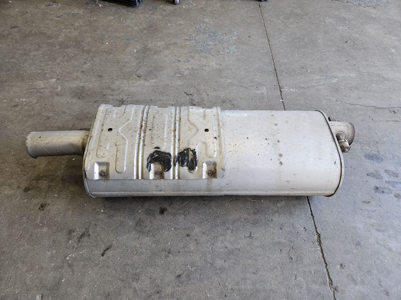 2023 SIERRA150 OEM 6.2L EXHAUST MUFFLER W/VALVE 30044 - image 6