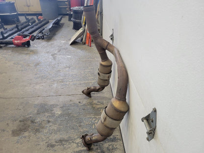2023 SIERRA150 6.2L OEM EXHAUST Y PIPE 59K MILES 30092 - image 3