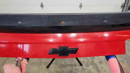 2013 CAMARO DECKLID & SPOILER RED GCN PARK DING 30138 - image 4