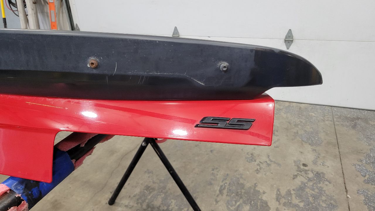 2013 CAMARO DECKLID & SPOILER RED GCN PARK DING 30138 - image 20