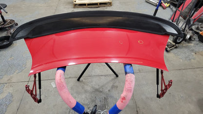 2013 CAMARO DECKLID & SPOILER RED GCN PARK DING 30138 - image 6