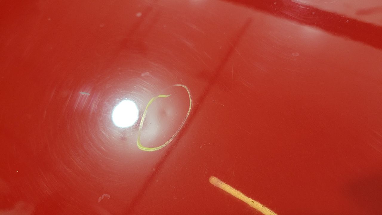 2013 CAMARO DECKLID & SPOILER RED GCN PARK DING 30138 - image 10
