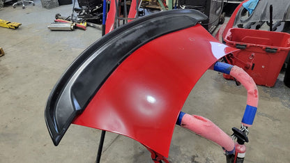 2013 CAMARO DECKLID & SPOILER RED GCN PARK DING 30138 - image 12