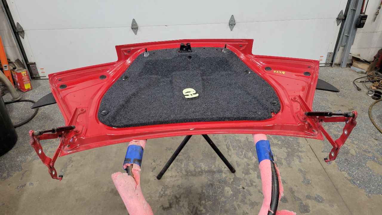 2013 CAMARO DECKLID & SPOILER RED GCN PARK DING 30138 - image 14