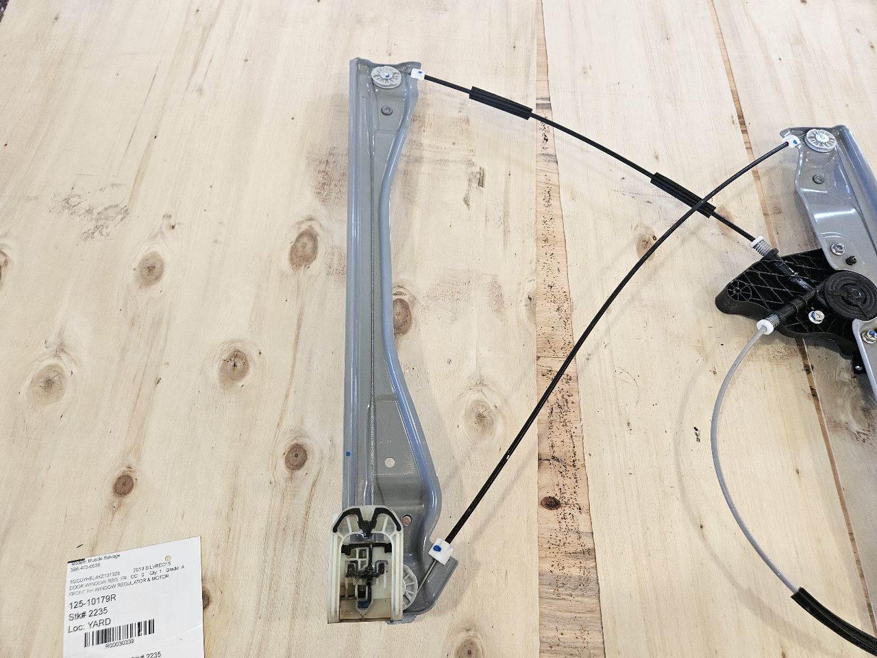 2019 SILVRDO15 FRONT RH WINDOW REGULATOR & MOTOR 30339 - image 5