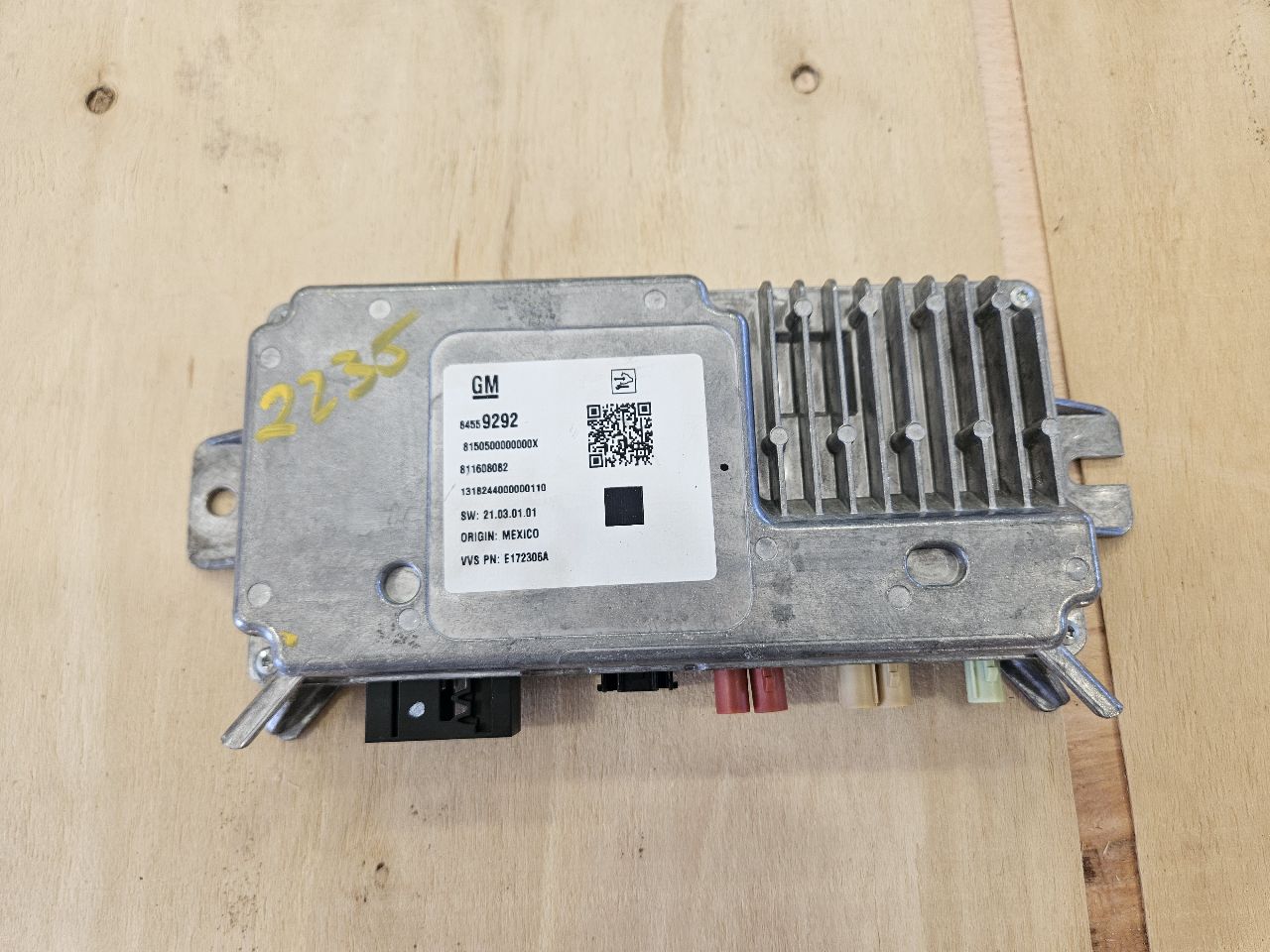 2019 SILVRDO15 SURROUND VIEW VIDEO MODULE 84559292 30356 - image 8