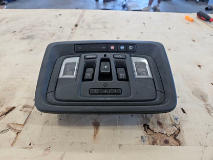 2019 SILVRDO15 OVERHEAD CONSOLE BLACK W/HOMELINK 30396 - image 7