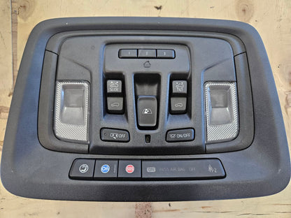 2019 SILVRDO15 OVERHEAD CONSOLE BLACK W/HOMELINK 30396 - image 9