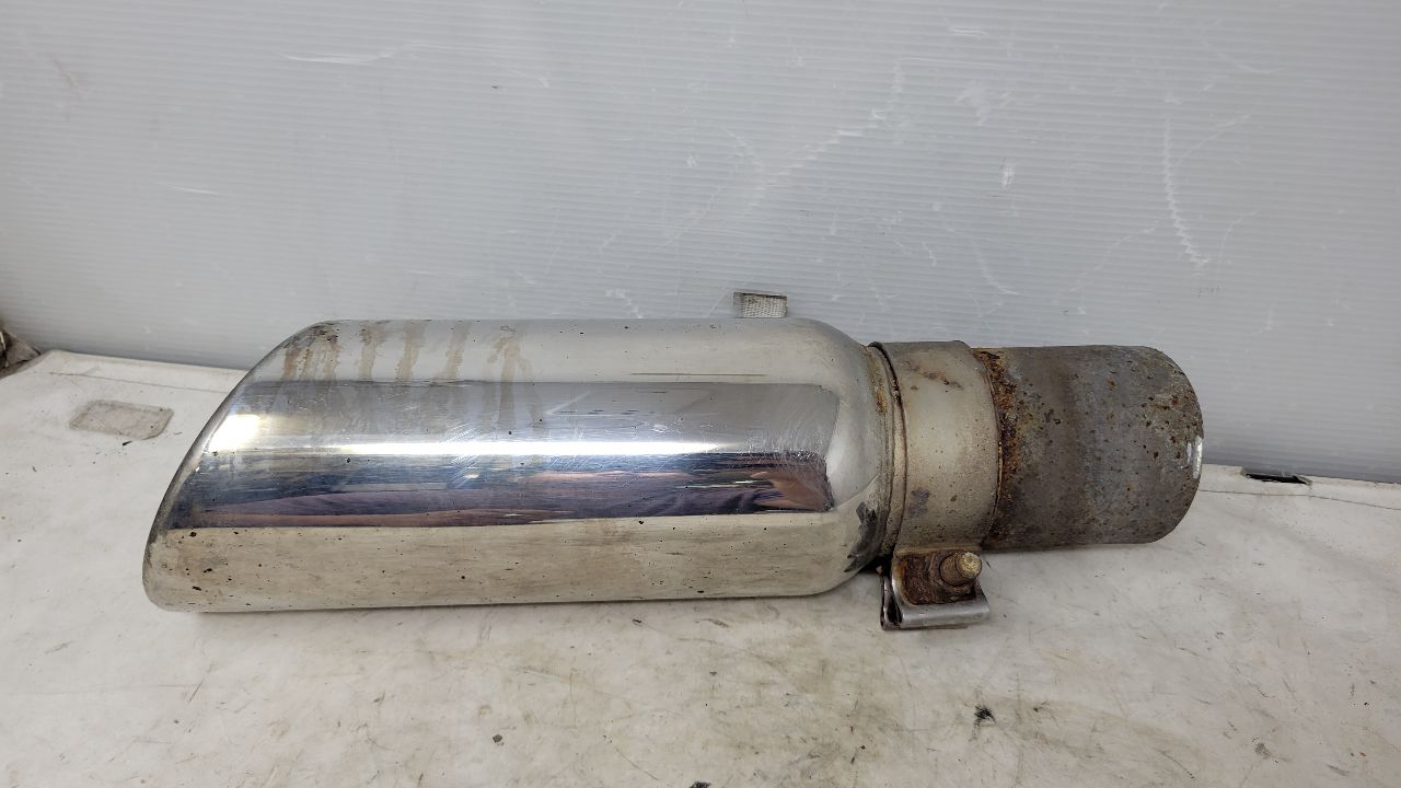 2018 SILVRDO15 OEM CHROME EXHAUST TIP 3" INLET 30607 - image 2