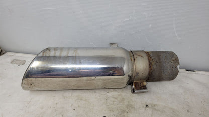 2018 SILVRDO15 OEM CHROME EXHAUST TIP 3" INLET 30607 - image 2