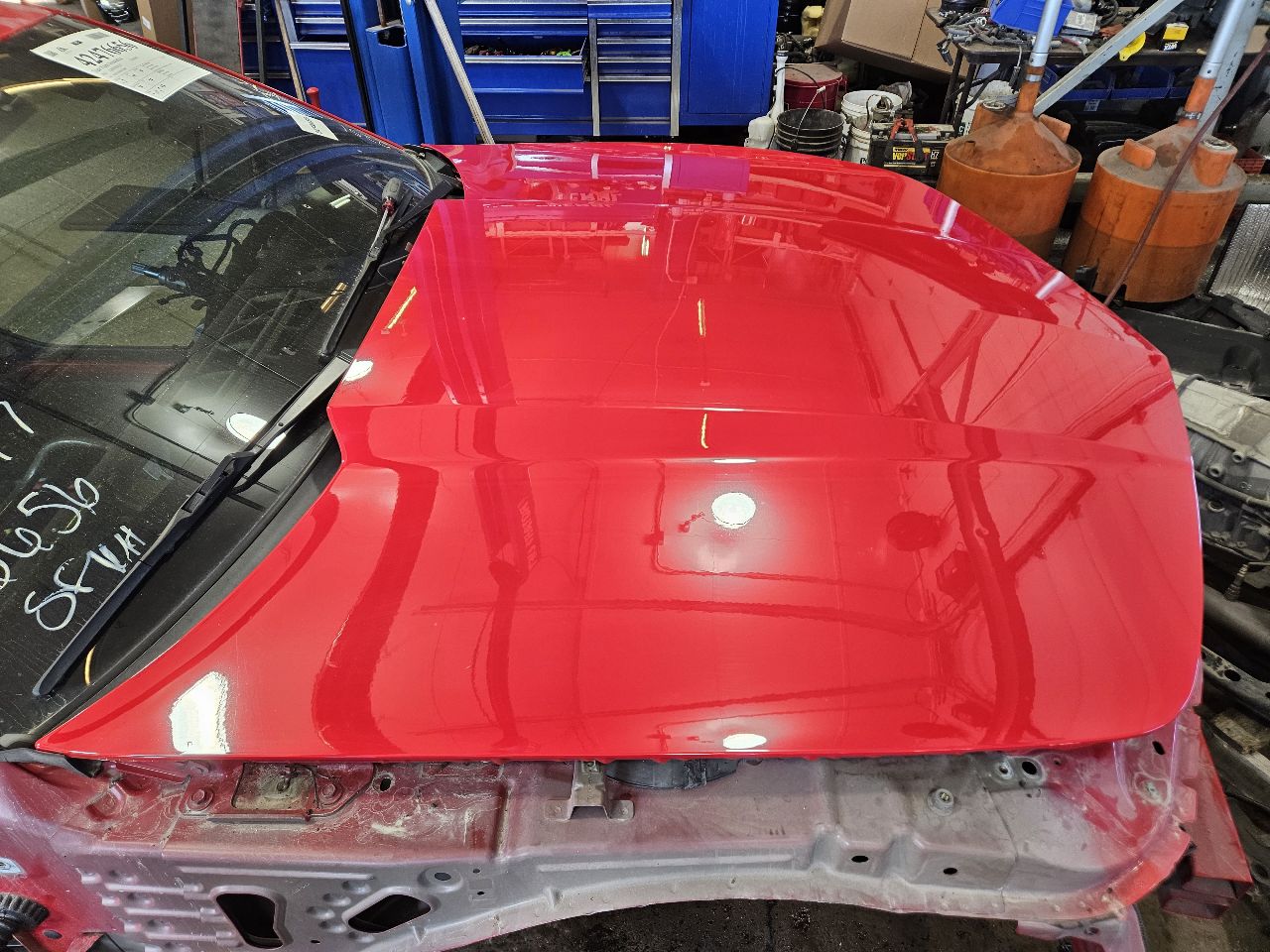 2013 CAMARO HOOD VICTORY RED GCN 1 TINY DING 2P0 30826 - image 18