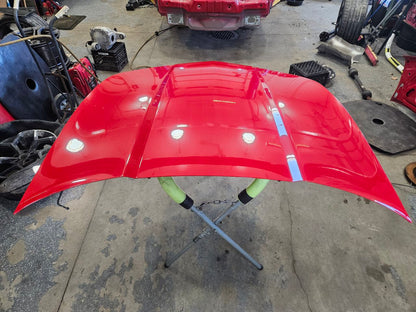 2013 CAMARO HOOD VICTORY RED GCN 1 TINY DING 2P0 30826 - image 5