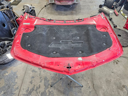 2013 CAMARO HOOD VICTORY RED GCN 1 TINY DING 2P0 30826 - image 7