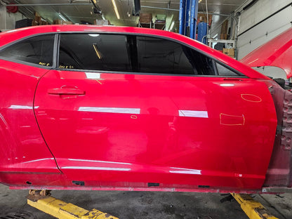 2013 CAMARO RH DOOR RED GCN COUPLE PARKING DINGS 30827 - image 13