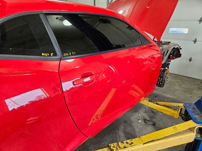 2013 CAMARO RH DOOR RED GCN COUPLE PARKING DINGS 30827 - image 14