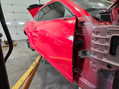 2013 CAMARO RH DOOR RED GCN COUPLE PARKING DINGS 30827 - image 15