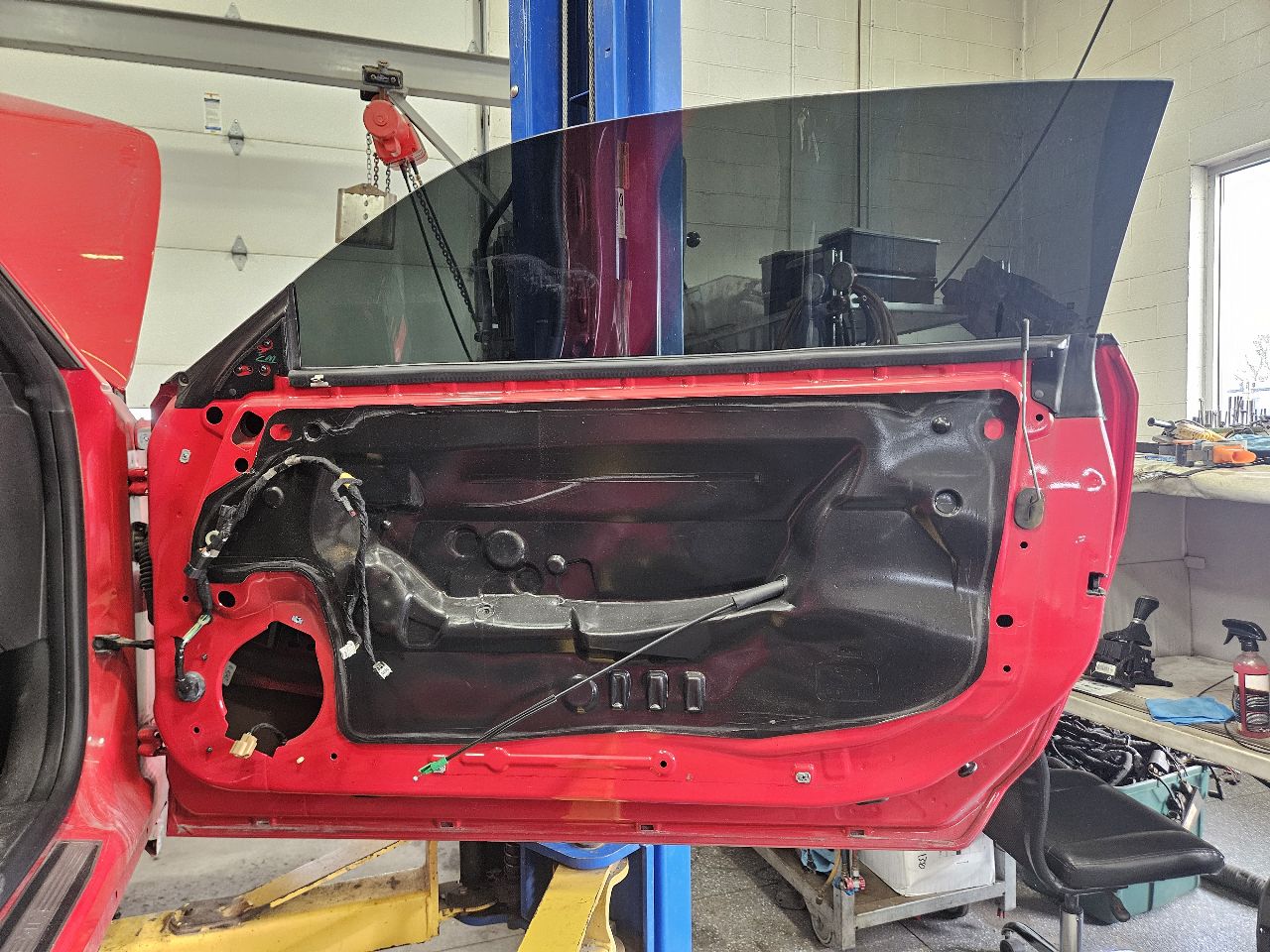 2013 CAMARO RH DOOR RED GCN COUPLE PARKING DINGS 30827 - image 19