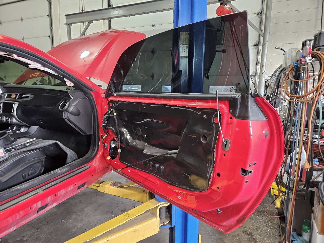 2013 CAMARO RH DOOR RED GCN COUPLE PARKING DINGS 30827 - image 20