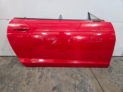 2013 CAMARO RH DOOR RED GCN COUPLE PARKING DINGS 30827 - image 5