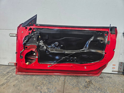 2013 CAMARO RH DOOR RED GCN COUPLE PARKING DINGS 30827 - image 9