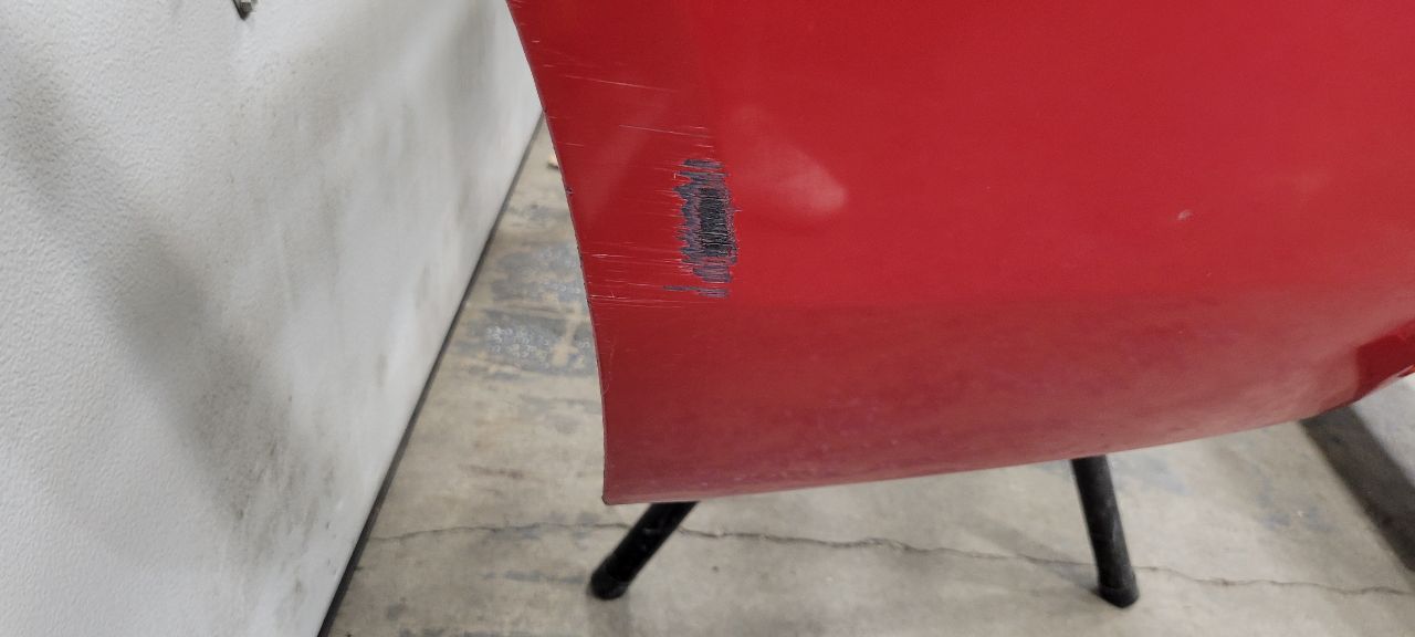 2013 CAMARO REAR BUMPER RED GCN 1S1 SCUFF W/LIGH 30861 - image 8