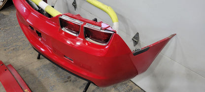 2013 CAMARO REAR BUMPER RED GCN 1S1 SCUFF W/LIGH 30861 - image 11