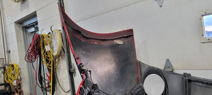2013 CAMARO REAR BUMPER RED GCN 1S1 SCUFF W/LIGH 30861 - image 5