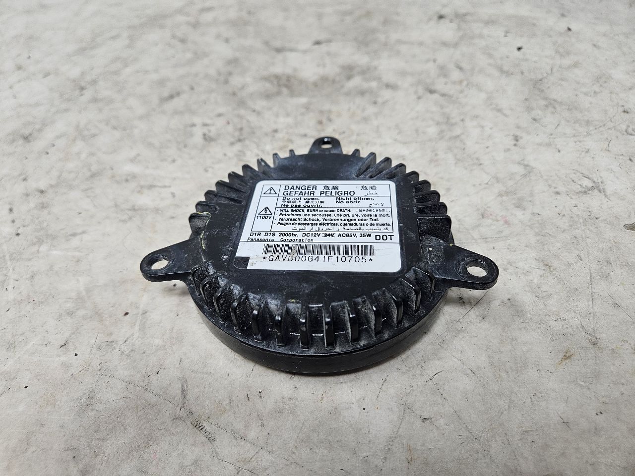 2010 CAMARO HEADLAMP HID BALLAST 25794777 30962 - image 3