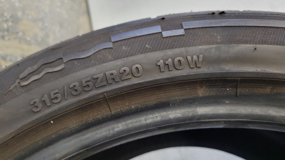 2018 CAMARO ARROYO GRAND SPORT 315/35R20 10/32" 31011 - image 4
