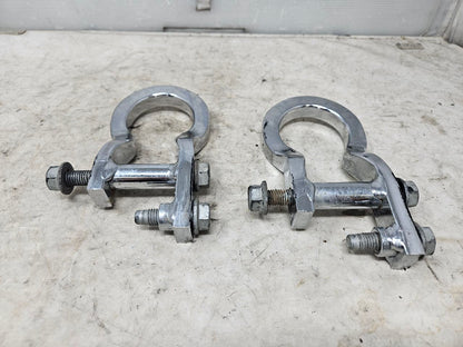 2020 SILVRDO15 OEM FRONT TOW HOOKS PAIR CHROME 31042 - image 3
