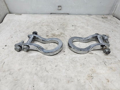 2020 SILVRDO15 OEM FRONT TOW HOOKS PAIR CHROME 31042 - image 4