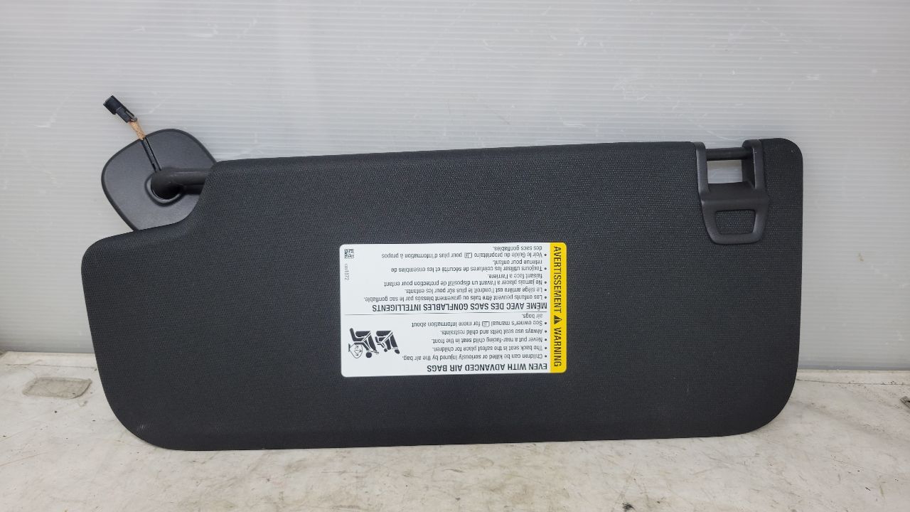 2020 SILVRDO15 RH PASSENGER SUNVISOR BLACK LIGHTED 31068 - image 2