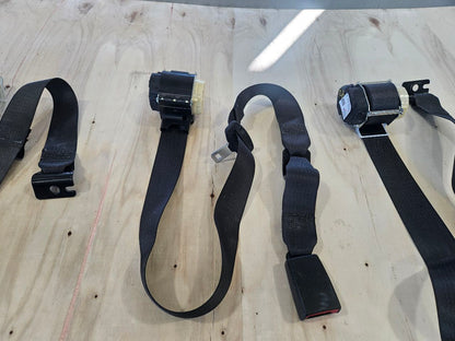 2022 SILVRDO15 REAR SEATBELTS BLACK SET OF 3 31183 - image 3