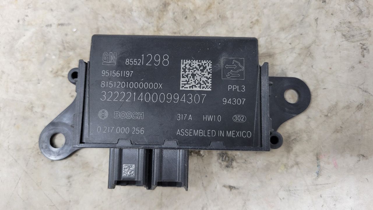 2022 SILVRDO15 PARK ASSIST MODULE 85521298 31200 - image 1