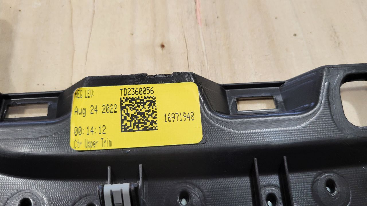 2022 SILVRDO15 UPPER DASH TRIM ZR2 YELLOW STITCHING 31244 - image 14
