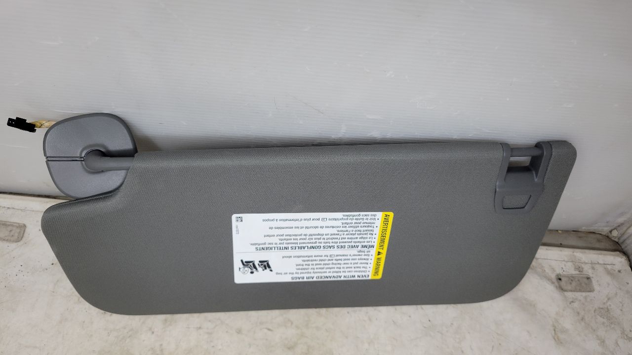 2020 SIERDEN15 RH SUN VISOR LIGHTED DARK ASH GREY 31259 - image 2