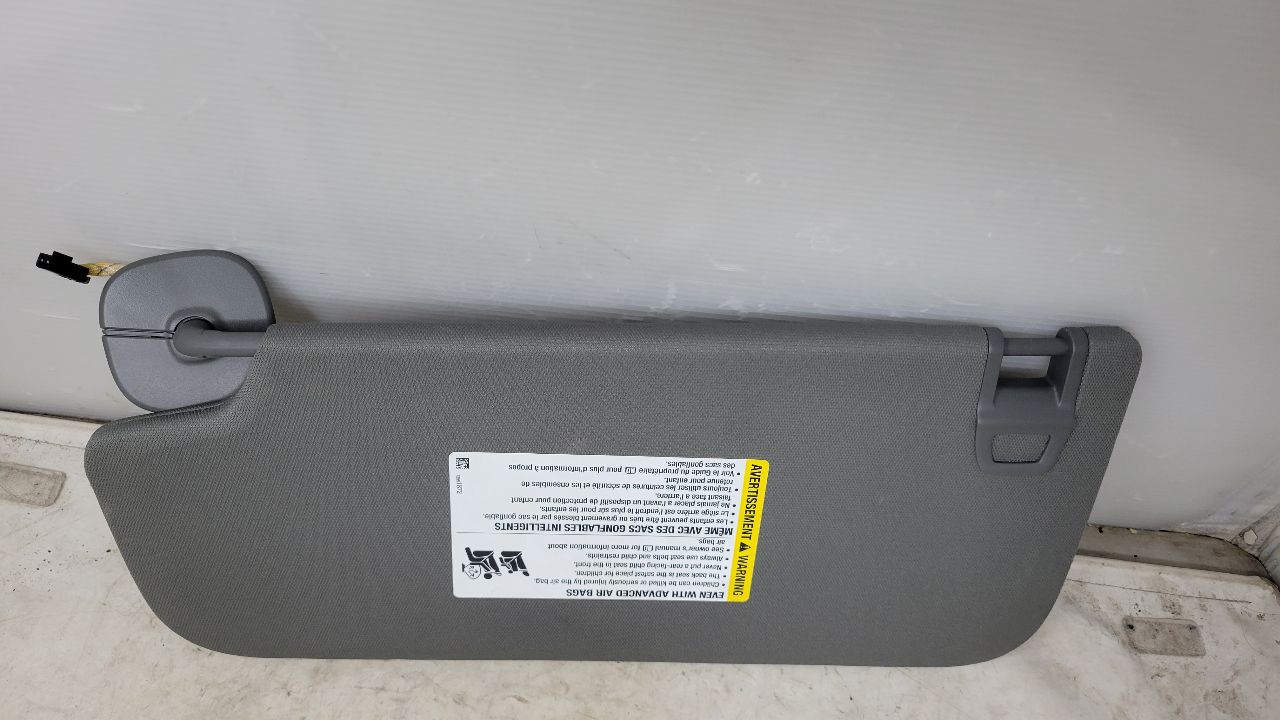 2020 SIERDEN15 RH SUN VISOR LIGHTED DARK ASH GREY 31259 - image 4