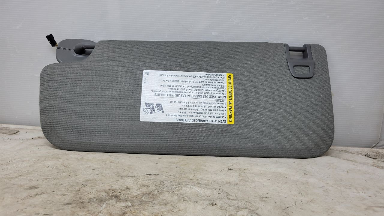 2020 SIERDEN15 RH SUN VISOR LIGHTED DARK ASH GREY 31259 - image 5