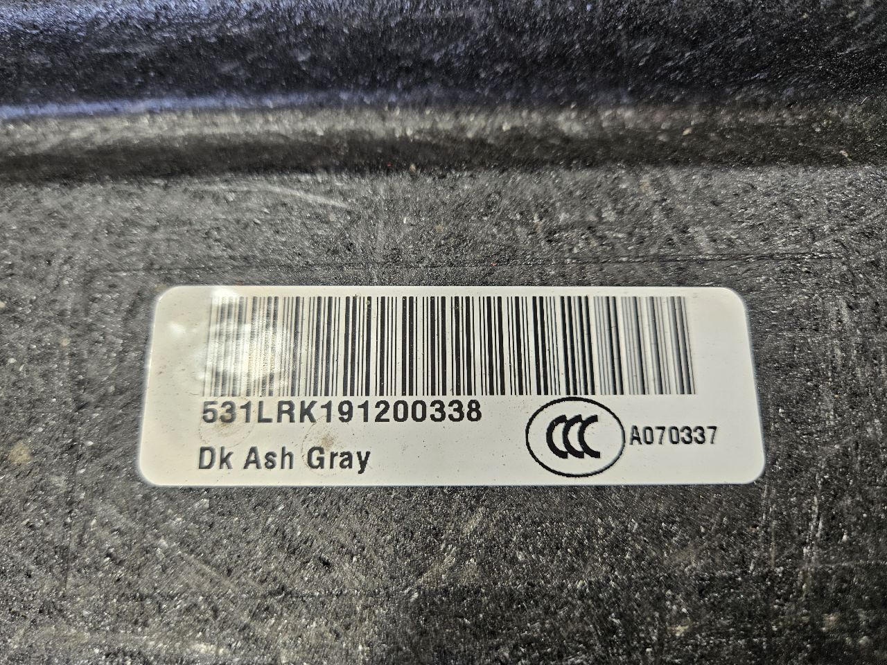 2020 SIERDEN15 SUNROOF SHADE DARK ASH GREY 31323 - image 9