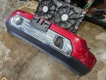 2020 SIERRA DENALI GLORY RED GPJ RH FENDER DENT AT BTM 31325 - image 5