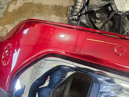 2020 SIERRA DENALI GLORY RED GPJ RH FENDER DENT AT BTM 31325 - image 7
