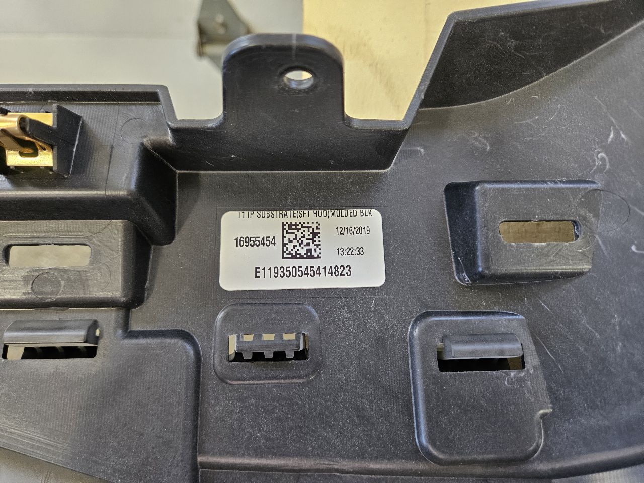 2020 SIERDEN15 DASH PANEL BOARD WITH RH BAG BLACK 31347 - image 12