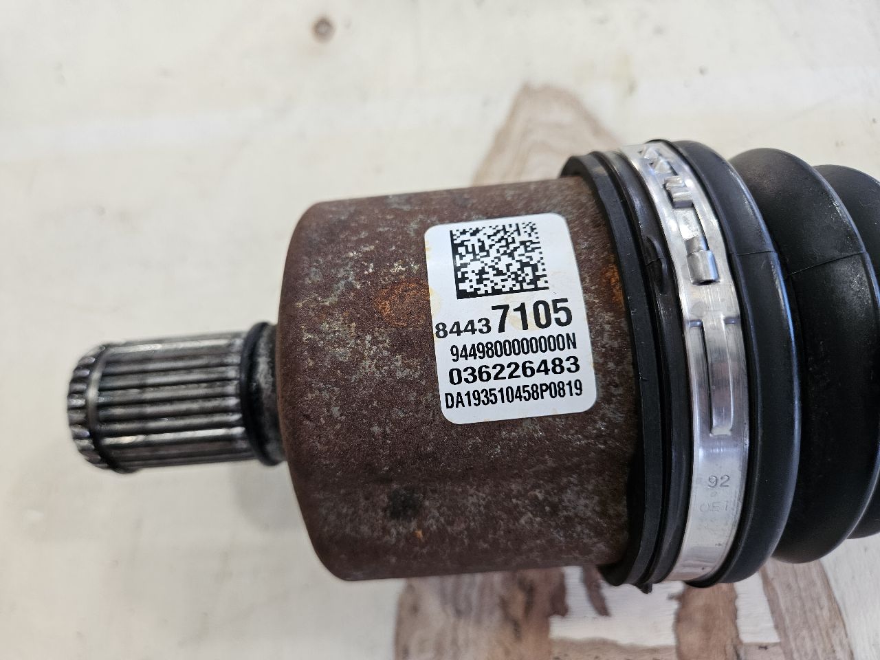 2020 SIERDEN15 FRONT CV AXLE SHAFT 84437105 52K 31364 - image 4