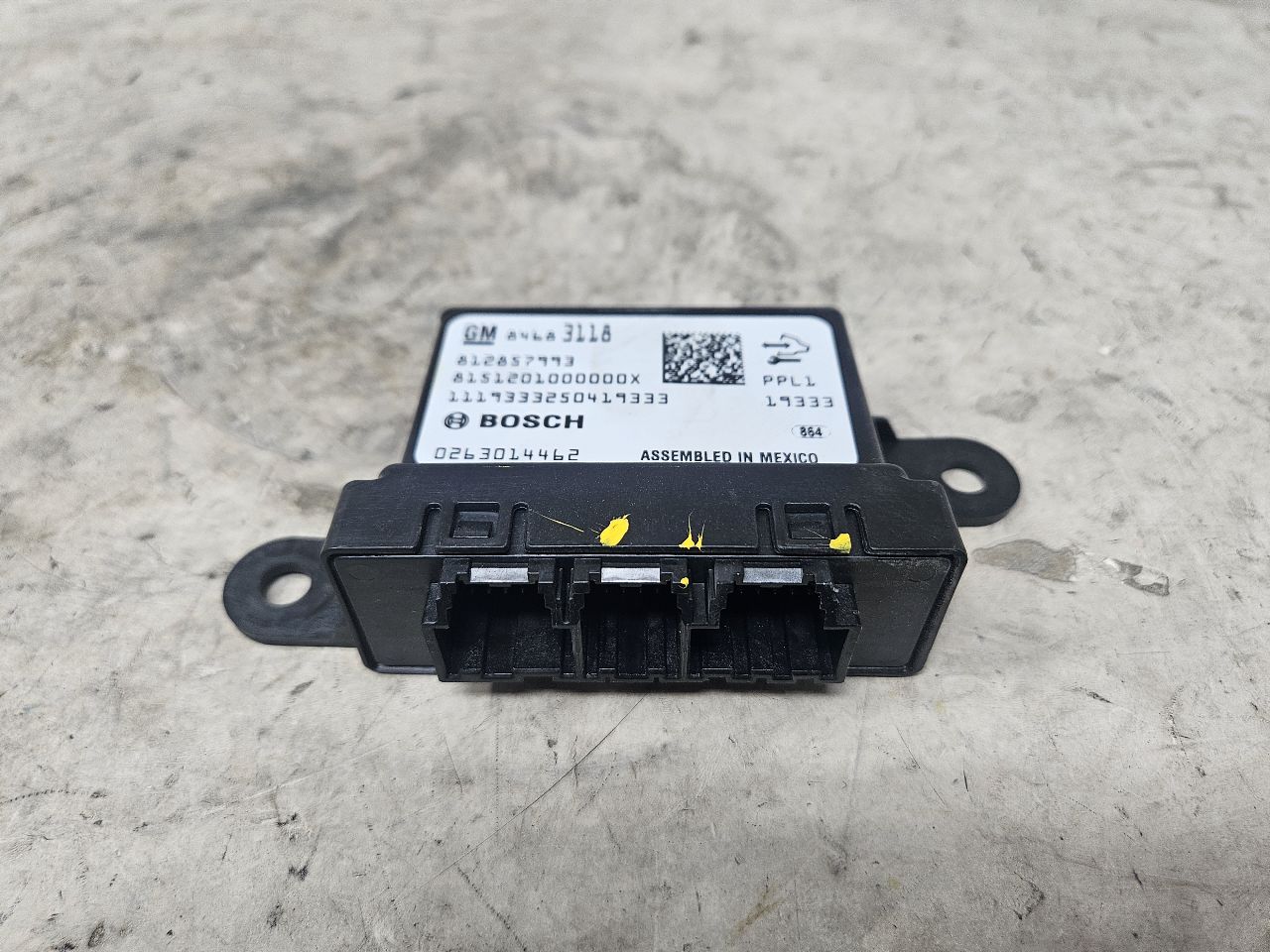 2020 SIERDEN15 PARK ASSIST MODULE 84683118 31374 - image 5