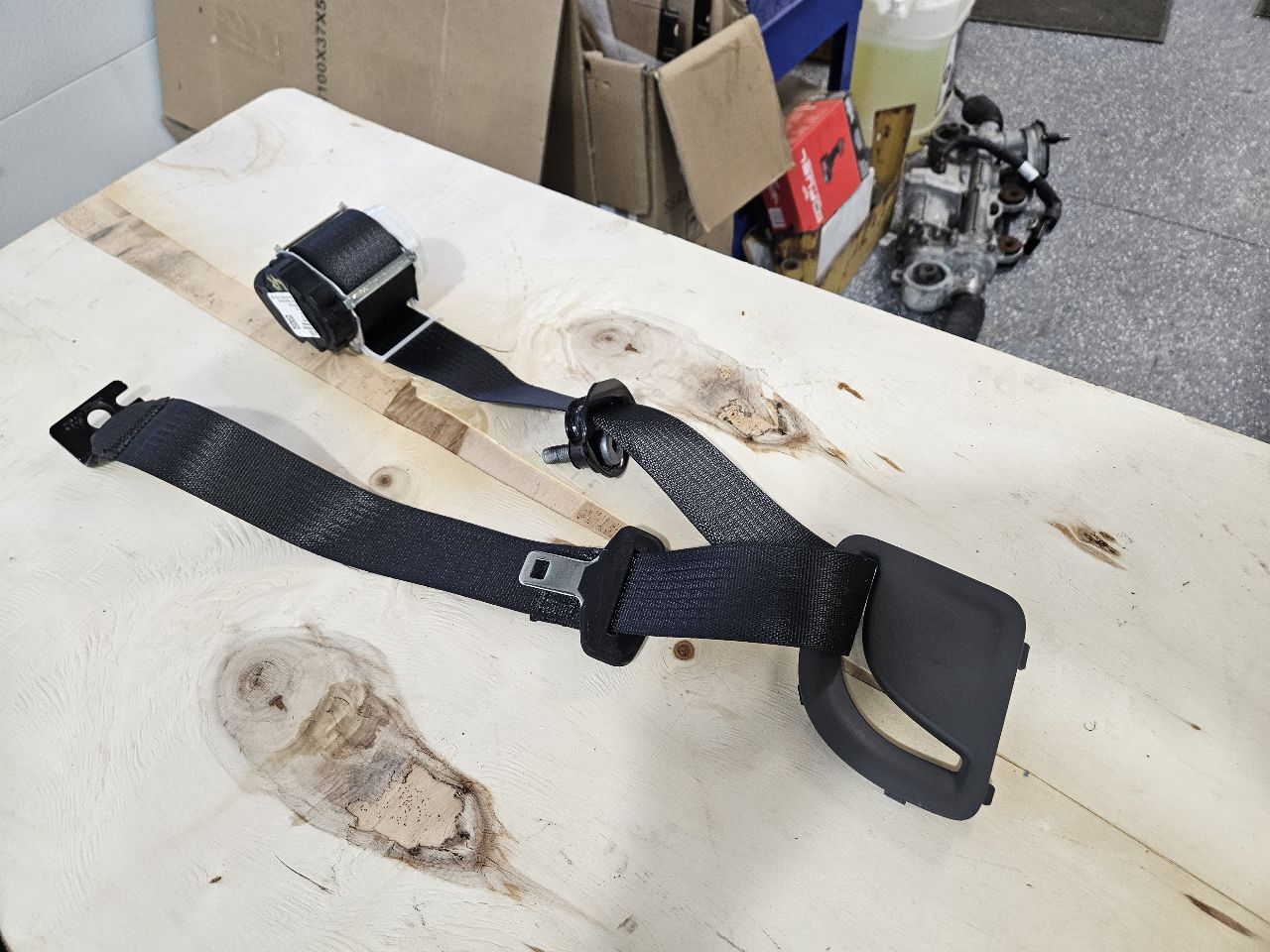 2020 SIERDEN15 REAR SEAT BELTS SET OF 3 BLACK 31387 - image 8